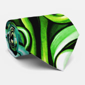Wirbel für grüne Energie Krawatte (Gerollt)