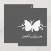 Wirbel für Kohleschmetterlinge Postkarte (Vorne/Hinten)