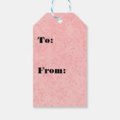 Wirbel Geschenkanhänger (Rückseite)