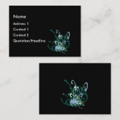 Wirbel gestörte Farbtafeln Visitenkarte (Vorne/Hinten)