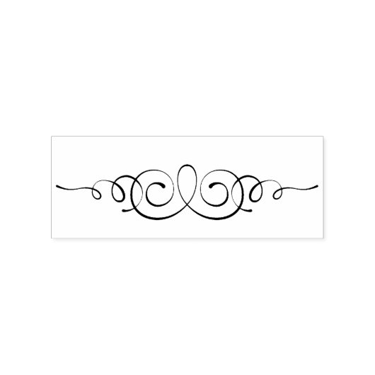 Wirbel Gummistempel (Prägung)