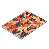 Wirbel Hearts-Notebook Notizblock (Linke Seite)