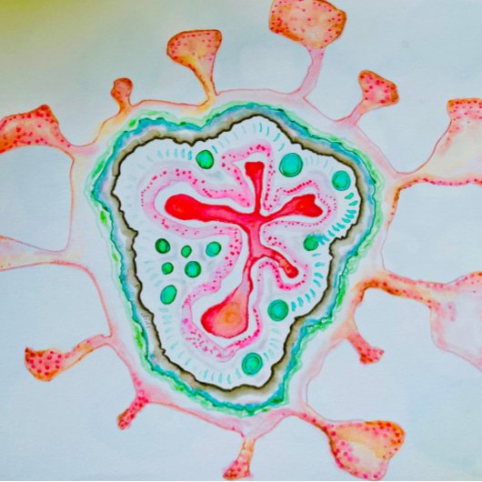 Wirbel Hearts-Notebook Notizblock