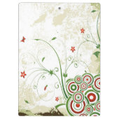 Wirbel, Herden und Schmetterlinge Klemmbrett (Rückseite)