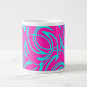 Wirbel Jumbo-Tasse (Vorderseite)