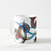 Wirbel Kaffeetasse (Vorderseite Links)
