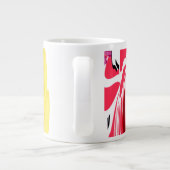 Wirbel-Kaffeetasse Jumbo-Tasse (Rückseite)