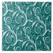 Wirbel Keramik Tile Fliese (Vorderseite)