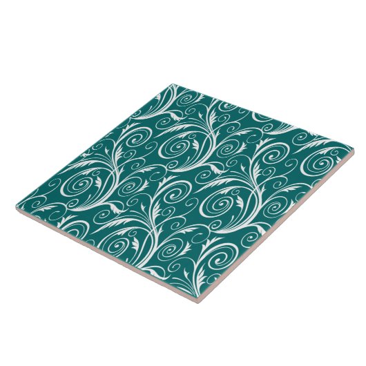 Wirbel Keramik Tile Fliese (Seite)