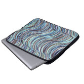 Wirbel Laptopschutzhülle (Vorne Knopf)