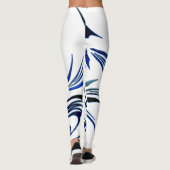 Wirbel Leggings (Rückseite)