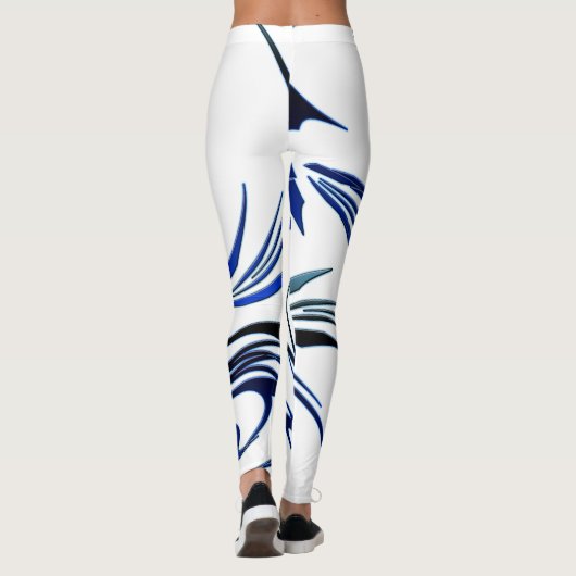 Wirbel Leggings (Rückseite)