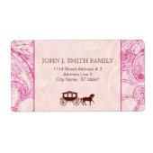 Wirbel mit rosa und brauner Blume - Benutzerdefini (Vorne)