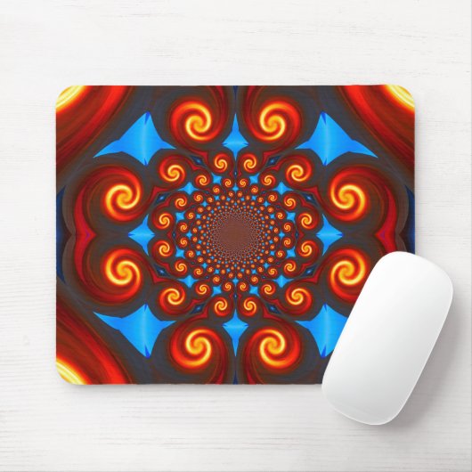Wirbel Mousepad (Mit Mouse)