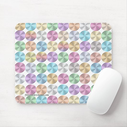 Wirbel Mousepad (Mit Mouse)