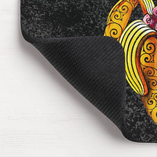 Wirbel Mutant-Banana Mousepad (Ecke)