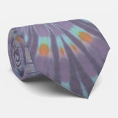 Wirbel Necktie mit doppelter schwarzer Gefärbte Kr Krawatte (Gerollt)