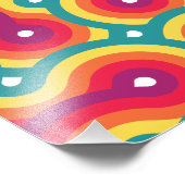 Wirbel nie beenden fotodruck (Ecke)