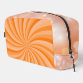 WIRBEL ORANGE STERNEXPLOSION WASCHBEUTEL (Rechte Ecke)