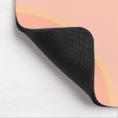 Wirbel Peach Mouse-Pad Mousepad (Ecke)