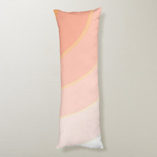 Wirbel Pfirsichkissen Seitenschläferkissen (Rückseite (Vertikal))