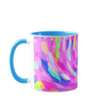 Wirbel Pink Bright Fett fröhliche Farben