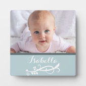 Wirbel Plaque Fotoplatte (Vorderseite)