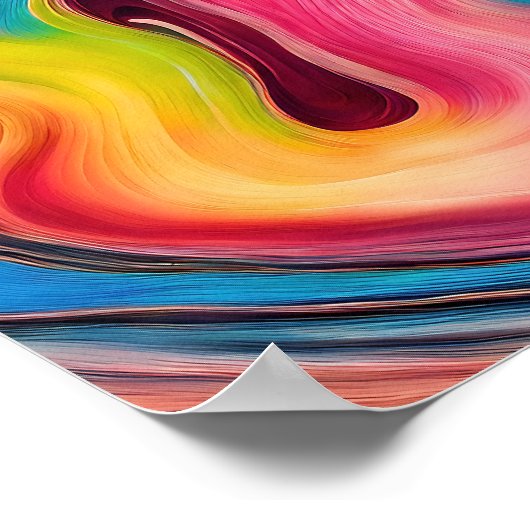 Wirbel Poster (Ecke)