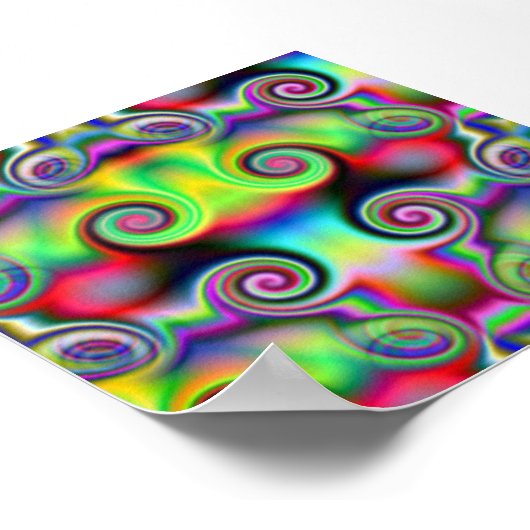 Wirbel Poster (Ecke)