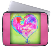 Wirbel rosa Herz Thunder_Cove Laptopschutzhülle (Vorderseite)