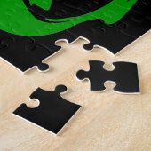 Wirbel rot, gelb, schwarz und grün puzzle (Seite)