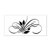 Wirbel Rubber Briefmarke Gummistempel (Prägung)