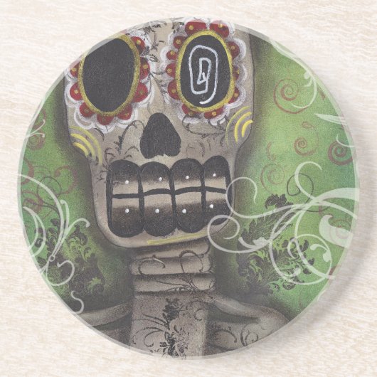 Wirbel Sandstein Untersetzer (Vorne)