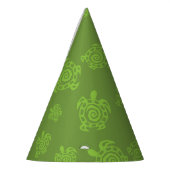 Wirbel Schildkrötengrün Partyhütchen (Links)