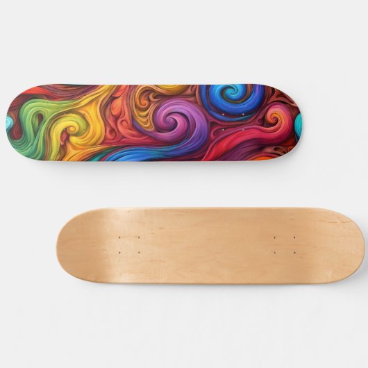 Wirbel Skateboard (Horizontal)