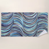 Wirbel Strandtuch (Vorderseite)