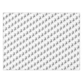 Wirbel Tischdecke (Vorderseite (Horizontal))