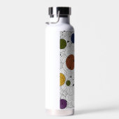 Wirbel und Kreise Wasserflasche Trinkflasche (Rechts)
