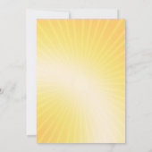 Wirbel und Schmetterlinge Einladung (Rückseite)