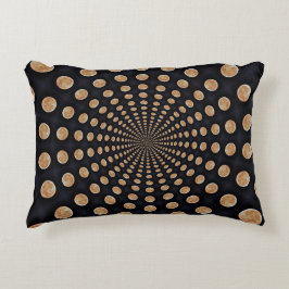 Wirbel vieler Monde Akzent Kissen