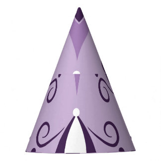 Wirbel Vintag Geometrische Nahtlose Kunst Partyhütchen