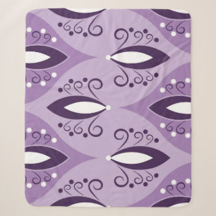Wirbel Vintage Geometrische Nahtlose Kunst Sherpadecke