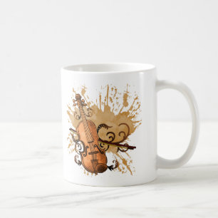 Wirbel Violine Tasse