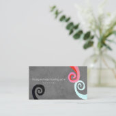 WIRBEL VISITENKARTE (Stehend Vorderseite)