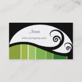 Wirbel Visitenkarte (Rückseite)