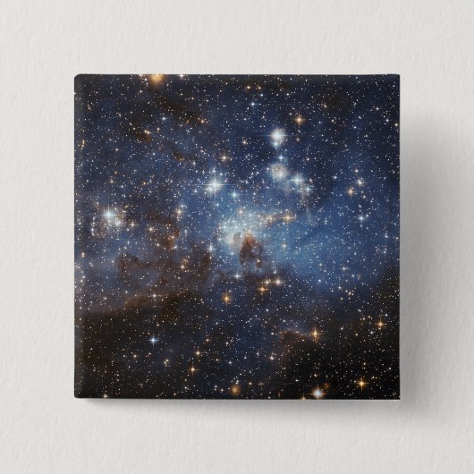 Wirbel von Gas und Staub Button (Vorderseite)