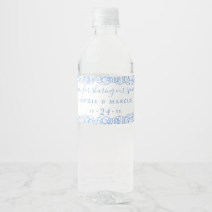 Wirbel Wasserflaschenetikett