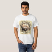 Wirbel Yin Yang T-Shirt (Vorne ganz)