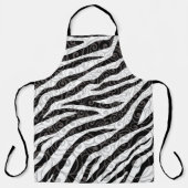 Wirbel Zebra Muster Schürze (Vorderseite)