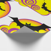 Wirbel zu Halloween-Night Vollmond Geschenkpapier